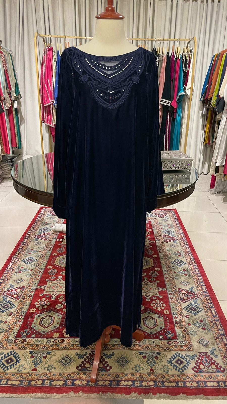 TS25-LP11 BLUE VELVET SHIRT & PANTS