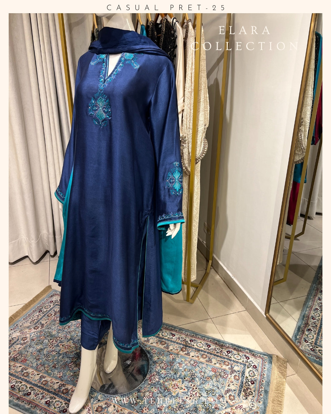 CP11-25 BASIL- KHADDI SILK SHIRT WITH PANTS