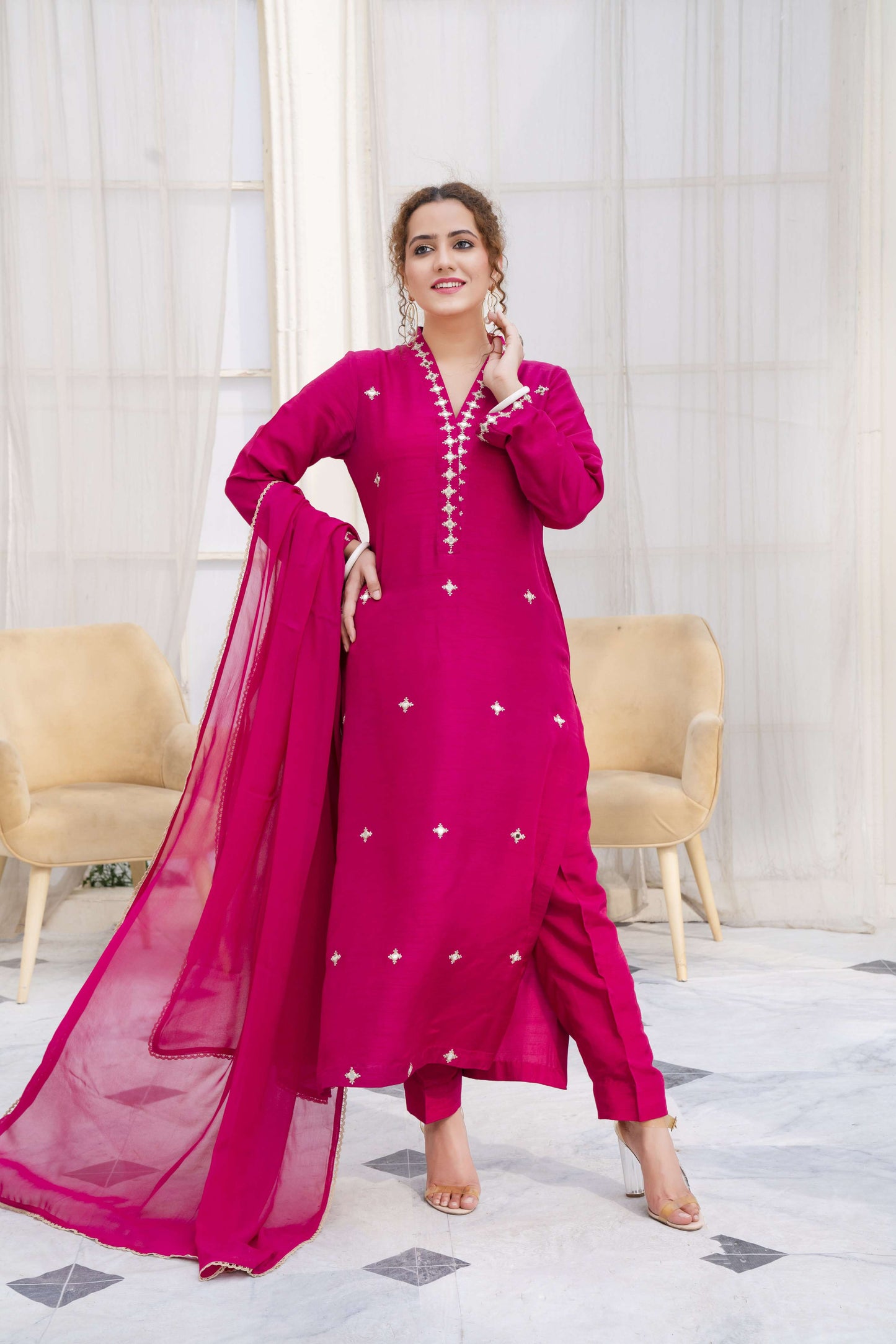 TSL23- 95 Candy Dupatta
