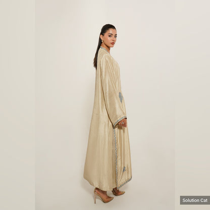 TS26-LX40 FLORACENT Raw Silk Shirt And Pants
