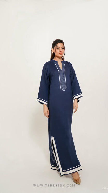 TS25-SP39 TALIA Color Block Kaftan