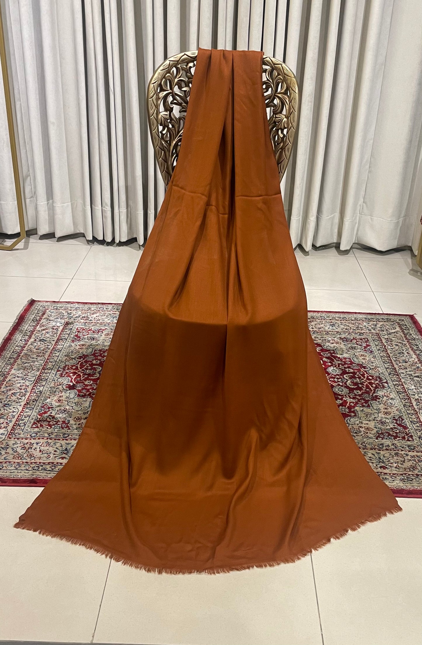 TS24-WS13 PASHMINA PLAIN SHAWL