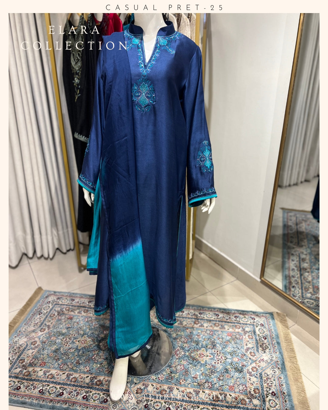 CP11-25 BASIL-  KHADDI SILK SHIRT WITH PANTS