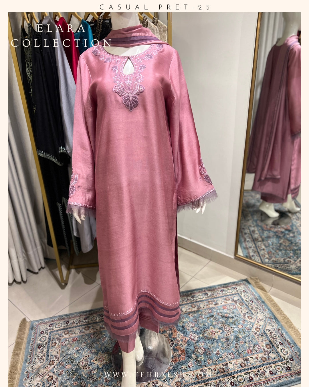 CP12-25 LOVA -KHADDI SILK SHIRT WITH PANTS