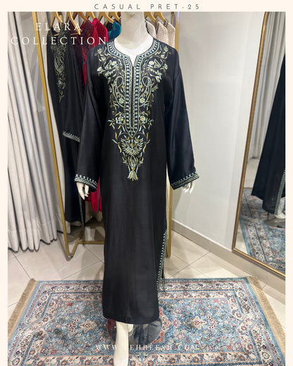 CP18-25 DAZZLE- KHADDI SILK KAFTAN