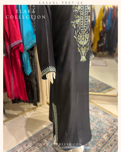 CP18-25 DAZZLE- KHADDI SILK KAFTAN